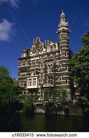 amsterdam, house, canal, banks, stands, ancient View Large Photo Image Stock Photography - amsterdam, house, canal, banks, stands, ancient. Fotosearch