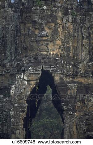 angkor, carved, temple, ancient, archway, buddha View Large Photo Image Stock Photo - angkor, carved, temple, ancient, archway, buddha. Fotosearch