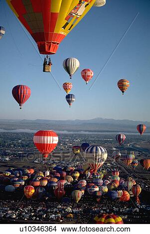 Picture - ascension, balloon, air, albuquerque, mass. Fotosearch