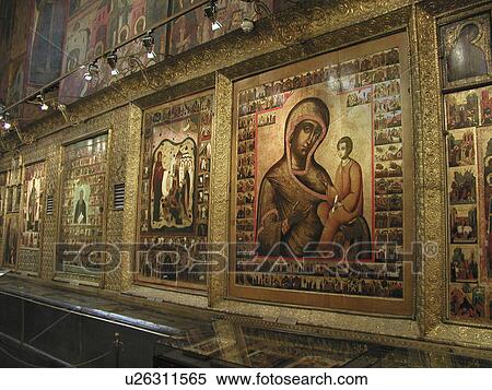 Stock Photography - assumption, person, icons, russia, 7859, people. Fotosearch