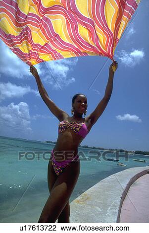bahamas, female, nassau, beach, scarf, woman View Large Photo Image Stock Image - bahamas, female, nassau, beach, scarf, woman. Fotosearch