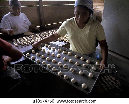 Stock Photograph - bakery, person, guatemala, 5567, art, people. Fotosearch