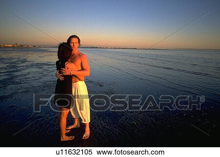 beach, couple, people, love, woman View Large Photo Image Stock Photography - beach, couple, people, love, woman. Fotosearch