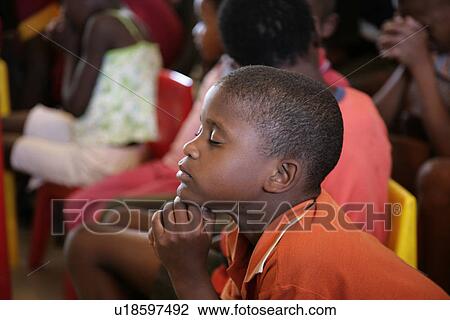 Stock Image - bernard, child, namibia, kid, person, people. Fotosearch