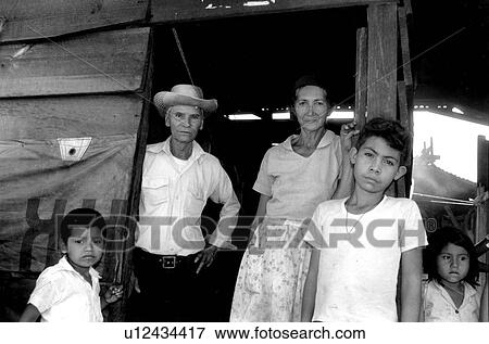 Stock Photo - black, people, children, person, house, family. Fotosearch