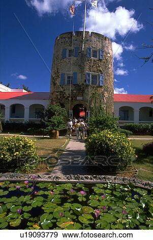Stock Photo - bluebeards, enter, called, tower, stone, tourists. Fotosearch