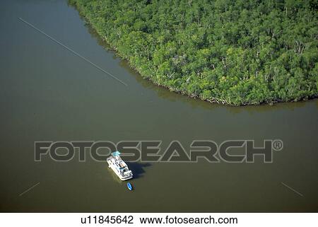 Stock Image - boat, 10, everglades, islands, 000, water. Fotosearch