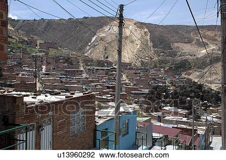 Stock Image - bolivar, person, ciudad, panorama, colombia, people. Fotosearch