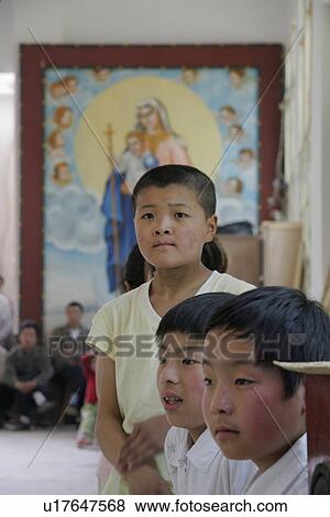 Stock Photo - book, people, children, person, child, background. Fotosearch