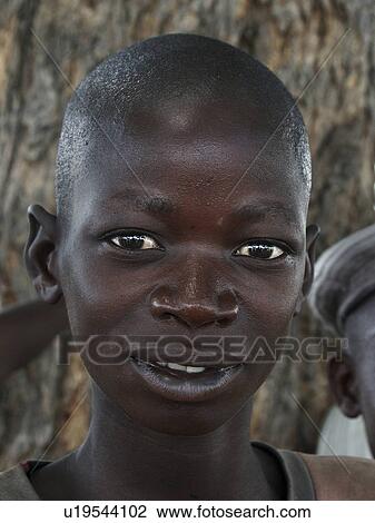 Stock Image - border, portrait, boy, person, people. Fotosearch