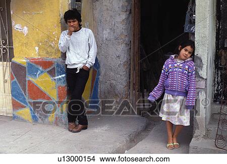Picture - boy, hispanic, mexico, juarez, cuidad, mexican. Fotosearch