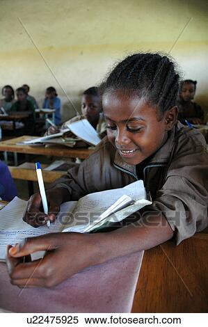 Stock Photography - boy, people, book, school, person, background. Fotosearch
