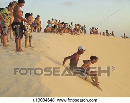 Stock Photo - brazil, people, children, person, sport, beach. Fotosearch