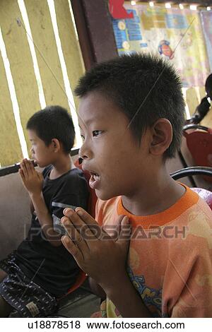 buddhist, people, thailand, children, person, love View Large Photo Image Stock Photo - buddhist, people, thailand, children, person, love. Fotosearch