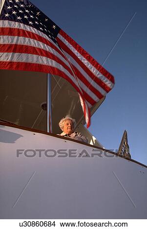Picture - california, people, francisco, san, boat, woman. Fotosearch