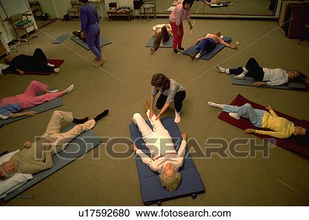 Stock Image - california, people, marin, exercise, fitness, medical. Fotosearch