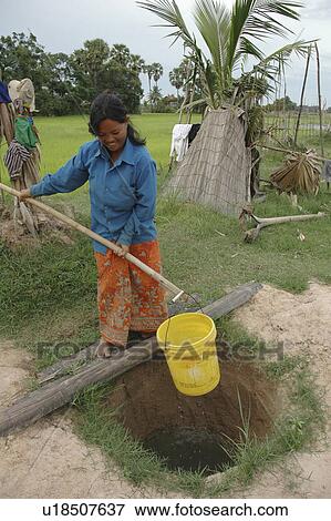 cambodia, water, person, fitness, people, woman View Large Photo Image Stock Photo - cambodia, water, person, fitness, people, woman. Fotosearch