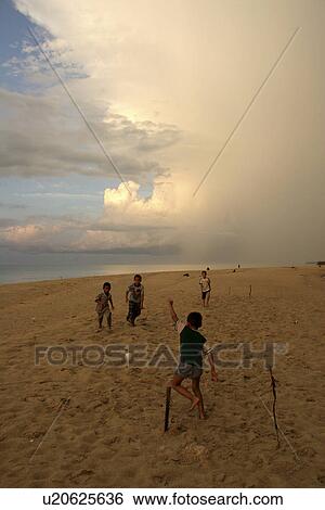 children, people, person, sport, football, beach View Large Photo Image Stock Photograph - children, people, person, sport, football, beach. Fotosearch