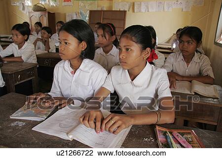 Stock Image - children, people, school, person, child, background. Fotosearch