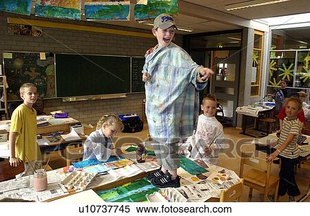 class, teacher, unruly, children, kids, school View Large Photo Image Stock Photography - class, teacher, unruly, children, kids, school. Fotosearch