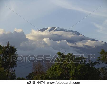clouds, person, kilimanjaro, mount, tanzania, people View Large Photo Image Picture - clouds, person, kilimanjaro, mount, tanzania, people. Fotosearch