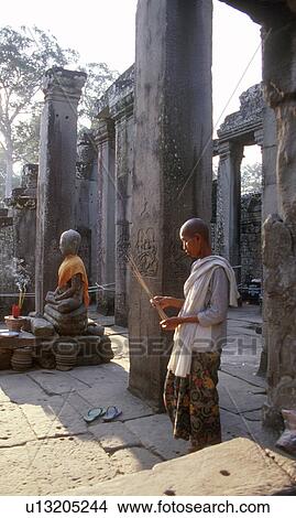 country, cambodia, thom, angkor, shrine, 3643 View Large Photo Image Picture - country, cambodia, thom, angkor, shrine, 3643. Fotosearch