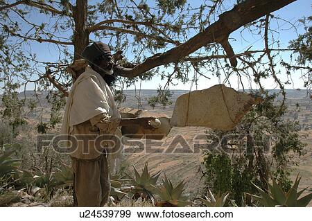 Stock Photo - debre, frame, ethiopia, person, people, fashion. Fotosearch