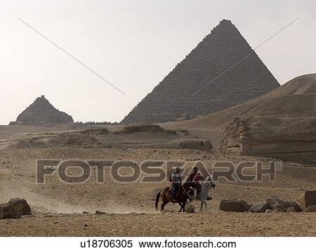 Stock Photography - developing, pyramids, country, 2002, giza, egypt. Fotosearch