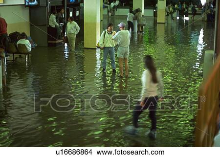 ecuador, people, terminal, airport, quito, water View Large Photo Image Picture - ecuador, people, terminal, airport, quito, water. Fotosearch