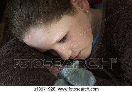 Stock Photo - feeling, woman, depressed, low, girl. Fotosearch