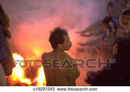 fire, peasant, hindu, barechested, party View Large Photo Image Stock Image - fire, peasant, hindu, barechested, party. Fotosearch