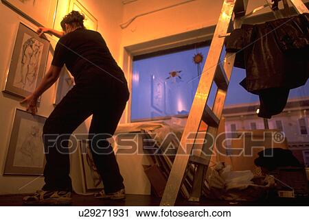 galery, art, work, up, setting, person View Large Photo Image Stock Image - galery, art, work, up, setting, person. Fotosearch