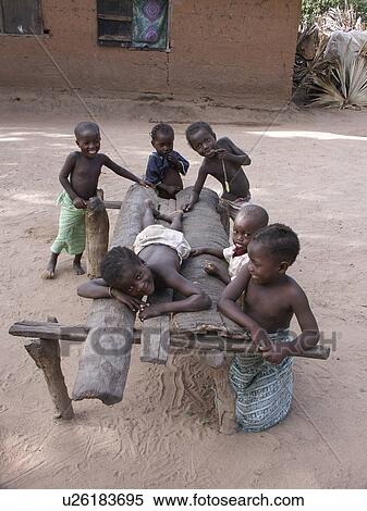 Stock Photography - gambia, sport, 7897, children, person, people. Fotosearch