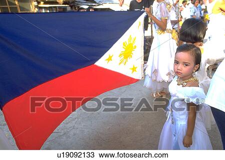 Stock Image - girl, philippine, stands, young, party. Fotosearch
