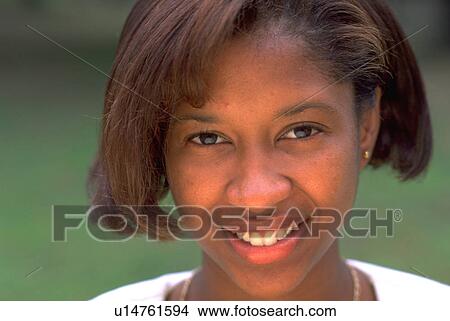 Picture - girl, rios, ocho, jamaican, woman. Fotosearch