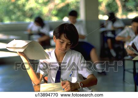 girl, student, school, exam, takes, college View Large Photo Image Stock Image - girl, student, school, exam, takes, college. Fotosearch