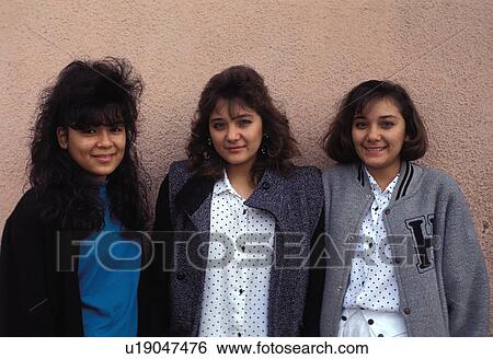 hispanic, released, mexican, three, portrait, model View Large Photo Image Stock Photograph - hispanic, released, mexican, three, portrait, model. Fotosearch