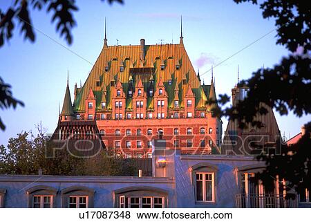 hotel, frontenac, canada, city, quebec, chateau View Large Photo Image Stock Photo - hotel, frontenac, canada, city, quebec, chateau. Fotosearch