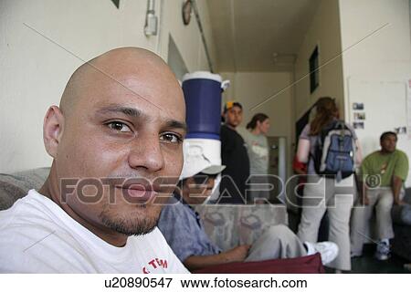 Stock Photo - house, male, person, border, people. Fotosearch
