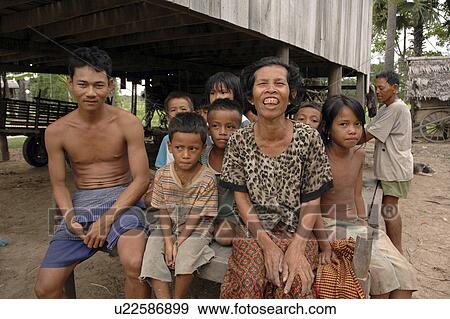 kampong, person, mother, cambodia, children, people View Large Photo Image Stock Photo - kampong, person, mother, cambodia, children, people. Fotosearch