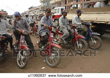 kampong, person, taxis, motorcycle, cambodia, people View Large Photo Image Stock Photo - kampong, person, taxis, motorcycle, cambodia, people. Fotosearch