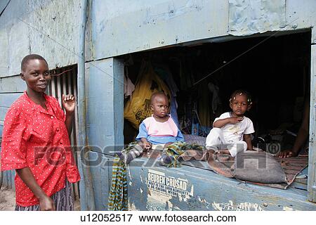 Stock Photo - kenya, child, kid, children, person, people. Fotosearch