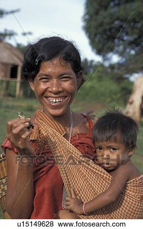 kreung, people, cambodia, person, child, woman View Large Photo Image Stock Photo - kreung, people, cambodia, person, child, woman. Fotosearch