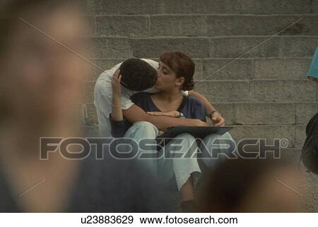 Stock Photo - love, embracing, couple, people, woman. Fotosearch