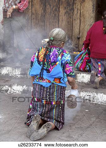 Picture - mayan, love, guatemala, person, people, woman. Fotosearch