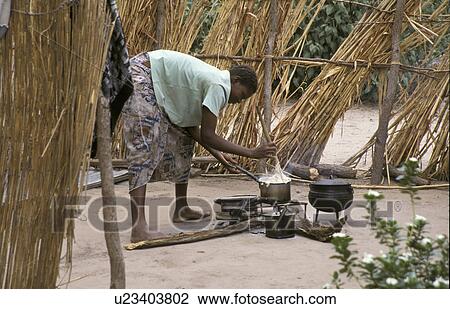 nshima, girl, cooking, zambia, person, people View Large Photo Image Stock Image - nshima, girl, cooking, zambia, person, people. Fotosearch