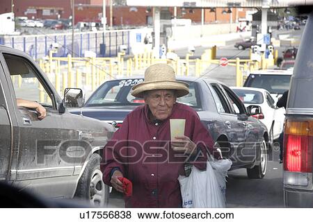Stock Photo - old, people, hispanic, mexico, person, woman. Fotosearch