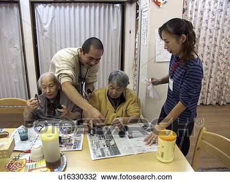 old, person, japan, home, art, people View Large Photo Image Stock Image - old, person, japan, home, art, people. Fotosearch