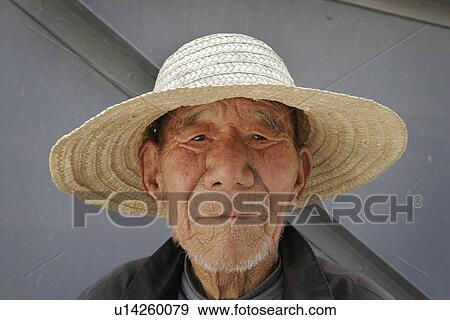 Stock Photo - person, elderly, china, people. Fotosearch