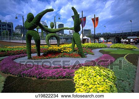 port, people, old, mosaiculture, dance, flowers View Large Photo Image Picture - port, people, old, mosaiculture, dance, flowers. Fotosearch